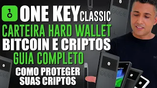 CARTEIRA DE CRIPTOMOEDAS E BITCOIN: ONE KEY CLASSIC I COMO USAR Hard Wallet? (Tutorial Completo)