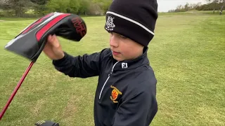 11 Year Old Jaxson Perry Shoots 38 - The Kendleshire - Hollows-Ruffet Course - Par 36    3252 Yards