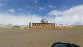 Достопримечательности Кош-Агача. Мечеть в центре села (Алтай)