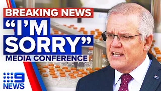 PM apologises for vaccine rollout | Coronavirus | 9 News Australia