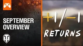 World of Tanks Mercenaries - September Overview