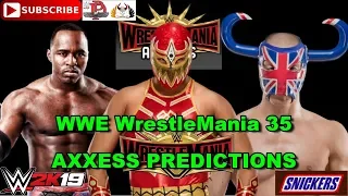 WWE WrestleMania 35 Axxess Cruiserweights Collide Albert Hardie Jr vs Gran Metalik vs Liger WWE 2K19