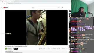 Forsen Reacts to The Legendary NYC A-Train Sax Battle (Super Cut)