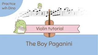 The Boy Paganini Fantasia by Mollenhauer (Violin Tutorial | Play along | Playing partner)