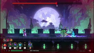 The Queen boss fight with Scythe Claws 1BC (Dead cells)