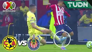 ¡EXPULSADO! Fidalgo pone en tensión al ave | América 1-1 Chivas | CL2023 - Semis | TUDN