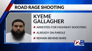 Man arrested in connection with Providence road rage shooting