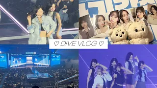 DIVE VLOG #1 널 보면 왠지 자꾸 두근대 ₊˚⊹ ᡣ𐭩 | 팬미팅 | 메거진아이브 | 콘서트브이로그 | 다이브로그 | 덕질로그