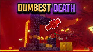 The DUMBEST Minecraft Fail you will ever see... (1,000 Speedruns #27)