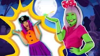 Zombie Tickle Girl Song 🧟‍♀️ | Funny Halloween Song 🎃 | Pikojam Kids Songs