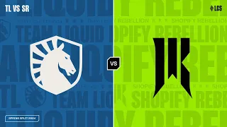 TL v SR - Week 1 Day 2 | LCS Spring Split | Team Liquid v Shopify Rebellion (2024)