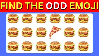 Find the ODD Emoji Challenge |Easy, Medium, Hard|