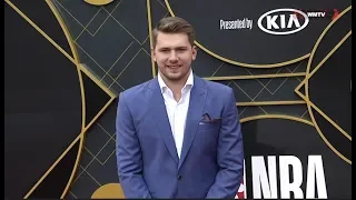 Luka Doncic arrives at 2019 NBA Awards Red carpet