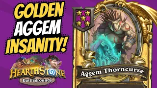 Golden Aggem buffs can make ANY board OP!