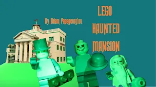 Lego Haunted Mansion Disneyland full ride (Original) - Stop Motion