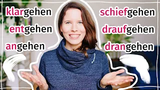 Verben mit "gehen" (Teil 1): Deutscher Wortschatz für Fortgeschrittene