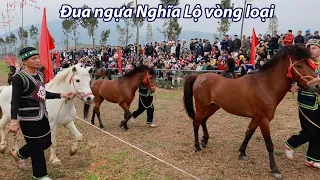 Đua ngựa mừng xuân tại Nghĩa Lộ - trường đua đẹp nhất Tây Bắc -Vòng Loại