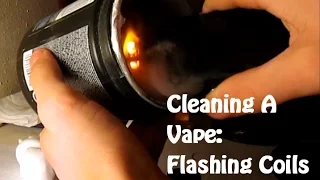 How To Flash/Clean Coils and Rewick a Vape RTA