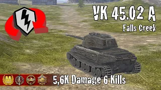 VK 45.02 (P) Ausf. A  |  5,6K Damage 6 Kills  |  WoT Blitz Replays