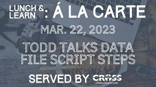 Lunch & Learn: Á La Carte - March 2023