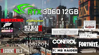 GeForce RTX 3060 12GB Test in 20 Games 1080p and 1440p