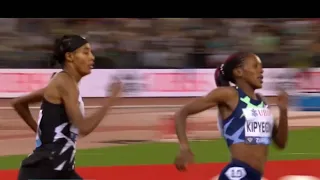 Faith Kipyegon Wins 1500m Zurich Diamond League  beating Sifan Hassan