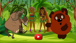 Новый Винни Пух Серия 07: Приключения в Африке - Первый героический подвиг:  Зеленые Очки