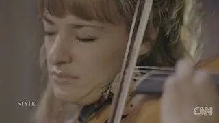 Nicola Benedetti 'Alone in St Paul's Cathedral' CNN Style