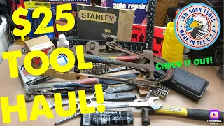 Estate Sale $25 Tool Haul & Other Updates!