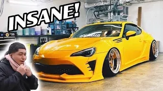 Surprising my friend with his DREAM BAGGED & WIDEBODY FRS!!!