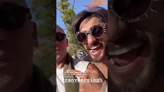 Ranveer Singh goes crazy after meeting Astrix | Ozora 2022 #shorts