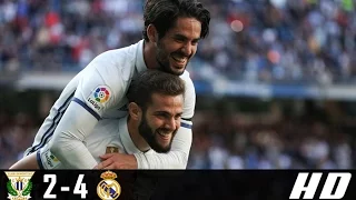 Leganes vs Real Madrid 2-4 All Goals & Highlights (La Liga) 05-04-2017