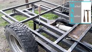 Hydraulic dump TRAILER build - part 1/2