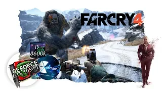Far Cry 4 | 4K/2k/1080p/900p | i5 8600k | GTX 1050 Ti 4 GB | FPS graph