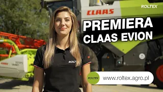 Prezentacja nowego kombajnu CLAAS EVION 8-10.09.23 r. I PREMIERA 2023! | Żniwa 2023 | ROLTEX Nowość