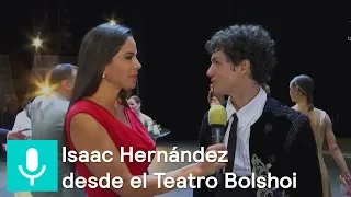 Paola Rojas entrevista a Isaac Hernández en el Teatro Bolshoi - Al Aire con Paola