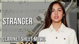 SUPER EASY Clarinet Sheet Music: How to play Stranger  by Olivia Rodrigo