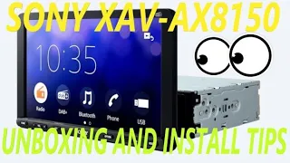 SONY XAV-AX8150                   9 INCHES OF FUN