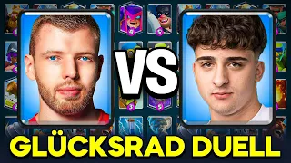 😱⚔️BIGSPIN vs. DOMINIK - MEGA AUSWAHL GLÜCKSRAD DUELL! | Clash Royale Deutsch