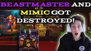 SHINY LVL 5 King Amun Ra With NIGHTMARE Destroys New Bosses Beastmaster And Mimic!