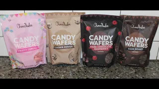 ChocoMaker Candy Wafers: Fruity Cereal, Cookie Dough, Dark Chocolate Raspberry, Dark Roast