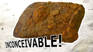 INCONCEIVABLE! 155-Year-Old CIVIL WAR ERA Rusty Axe Head Tool Restoration in 4K! BURIED UNDERGROUND!