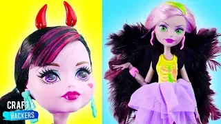 10 Monster High Doll Hacks and Toy Crafts