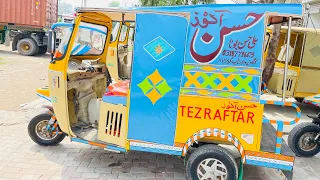 CNG Rikshaw Hole sale dealer gujranwala Hassan Auto and CNG poshish maker