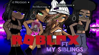 💙💜｡●✿✧ROBLOX TO GACHA TREND WITH MY SISTERS AVATARS💙💜｡●✿✧