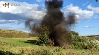 Піротехніки ДСНС знищили вибухонебезпечні предмети часів Другої світової війни