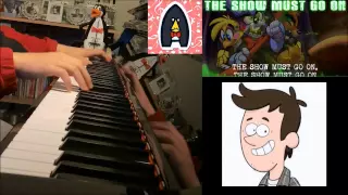 Five Nights At Freddy's Song - "The Show Must Go On" - Mandopony (Advanced Piano Cover)