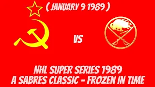 The Red Army vs Buffalo Sabres (Book 2) - NHL Super Series 1989