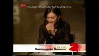 Madonna & Eddy Zoey American Life promo interview for Dutch TV in 2003 announcement