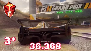 Asphalt 9 - GRAND PRIX - McLAREN SOLUS GT - ROUND 5 - 3 STAR - TIME TRAVEL - EASY ROUTE